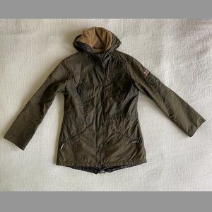 Barbour Waxed Jacket Olive